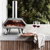 Forno Pizza Portatile a Pellet H&H Cottura Rapida 