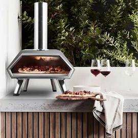 Forno Pizza Portatile a Pellet H&H Cottura Rapida 