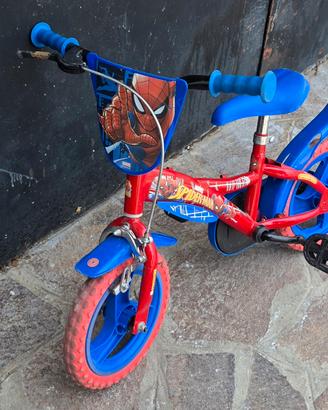bicicletta spiderman