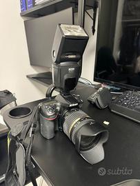 Nikon d7200(7800scatti) più accessori