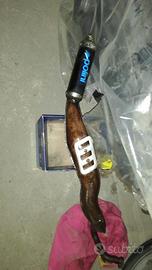 Marmitta polini con scarico fibra di carbonio