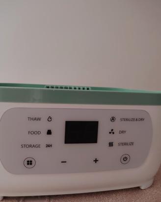 sterilizzatore vapore e asciugatura e scalda pappa