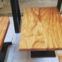 TAVOLINO SALOTTO IN ULIVO. 