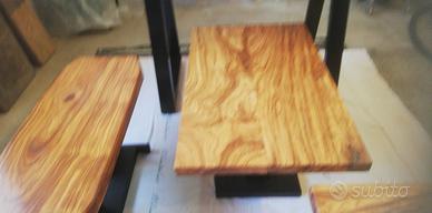 TAVOLINO SALOTTO IN ULIVO. 