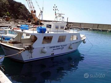 Barca a doppio motore