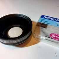 Lotto 2 lenti x videocamera.