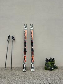 Sci Rossignol World Cup 9 GS + Scarponi Atomic