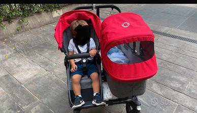 Passeggino Bugaboo Donkey 3 Twin + Accessori