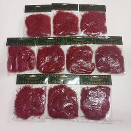 10 confezioni di pagliuzza rossa da 10g