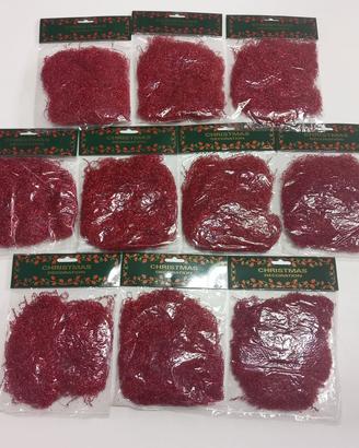 10 confezioni di pagliuzza rossa da 10g