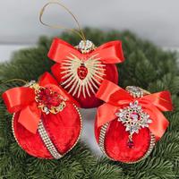 Decorazioni Natalizie. Palle di Natale.