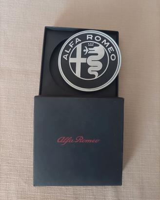 Fermacarte alfa romeo in metallo ferma carte