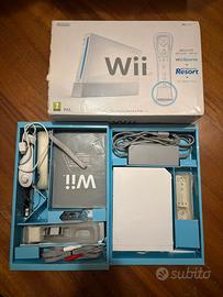 Nintendo wii console + super mario galaxy