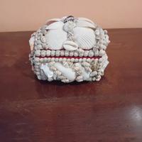 Portagioie, vintage, con cinchiglie