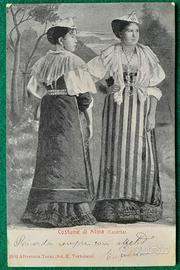 Cartolina Atina Caserta Primi 1900 Antichissima