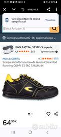 SCARPE ANTINFORTUNISTICHE "COFRA"