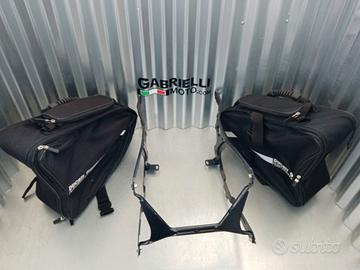 VALIGE LATERALI + TELAIETTO DUCATI