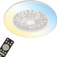 Briloner - Plafoniera con Ventilatore a 5 velocità