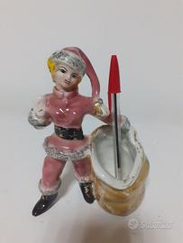 PORTA FIAMMIFERI IN PORCELLANA