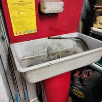 VASCHETTA LAVAPEZZI CON SERBATOIO E POMPETTA  220V