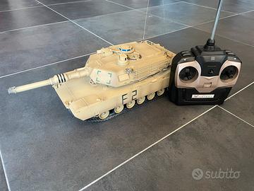 Carro armato Abrams radiotelecomandato con IR