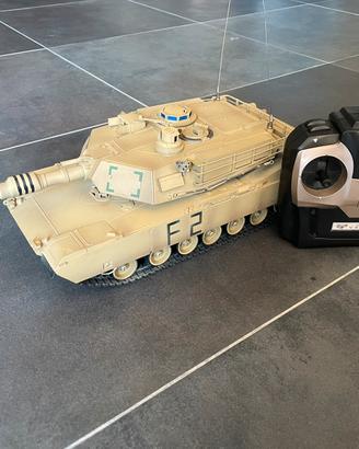 Carro armato Abrams radiotelecomandato con IR