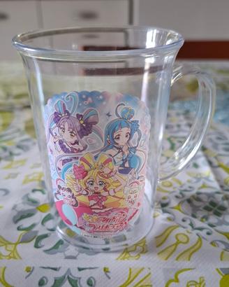 Pretty cure bicchiere collezione