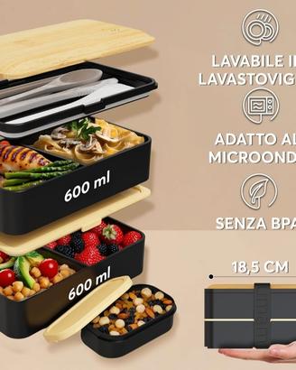 Porta pranzo  lunch box schiscetta