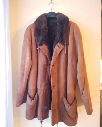 Giaccone VERO MONTONE Shearling originale uomo