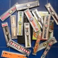 collezione lotto swatch rari anni 90 white horses