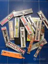 collezione lotto swatch rari anni 90 white horses