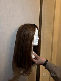 Parrucca capelli veri