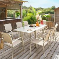 Tavolo da giardino/terrazzo con 4 sedie