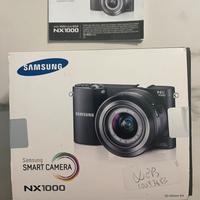 Fotocamera Samsung nx1000 + telezoom Tamron 70-210