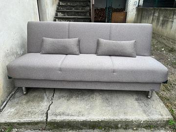 Divano 3 posti grigio (COME NUOVO)