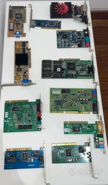 Lotto schede audio/video/eternet