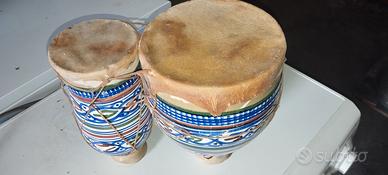 Bongo doppio tamburo marocchino