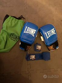 Guantoni da boxe e fasce