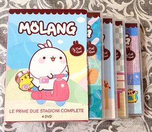 kit 4 DVD Molang-cartoni animati - per bambini