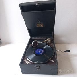 Grammofono a valigetta "La Voce Del Padrone" 
