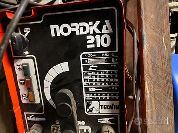 Saldatrice ad elettrodo professionale nordika 210