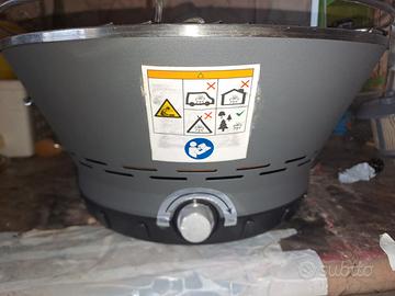 barbecue da tavolo modello NO SMOKE a batteria