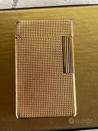 Accendino S.T. Dupont Paris placcato oro vintage