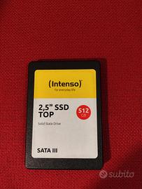 SSD Interno INTENSO SATA3 512 Gb, 2.5", USATO
