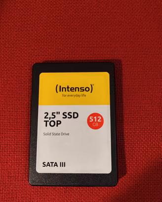 SSD Interno INTENSO SATA3 512 Gb, 2.5", USATO