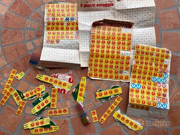 Tessere e raccolta punti STAR anni 1960