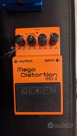 Boss effetto distorsore chitarra Mega Distortion 