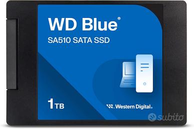 WD Blue SA510, 1 TB, 2.5" SATA SSD, fino a 560 MB/