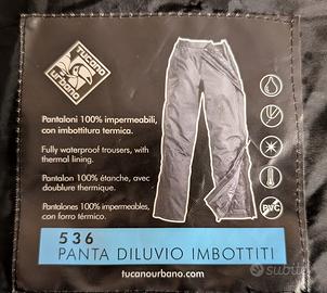 pantalone Tucano Urbano 563 Diluvio imbottito 
