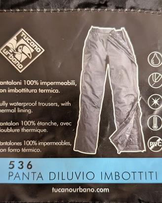 pantalone Tucano Urbano 563 Diluvio imbottito 